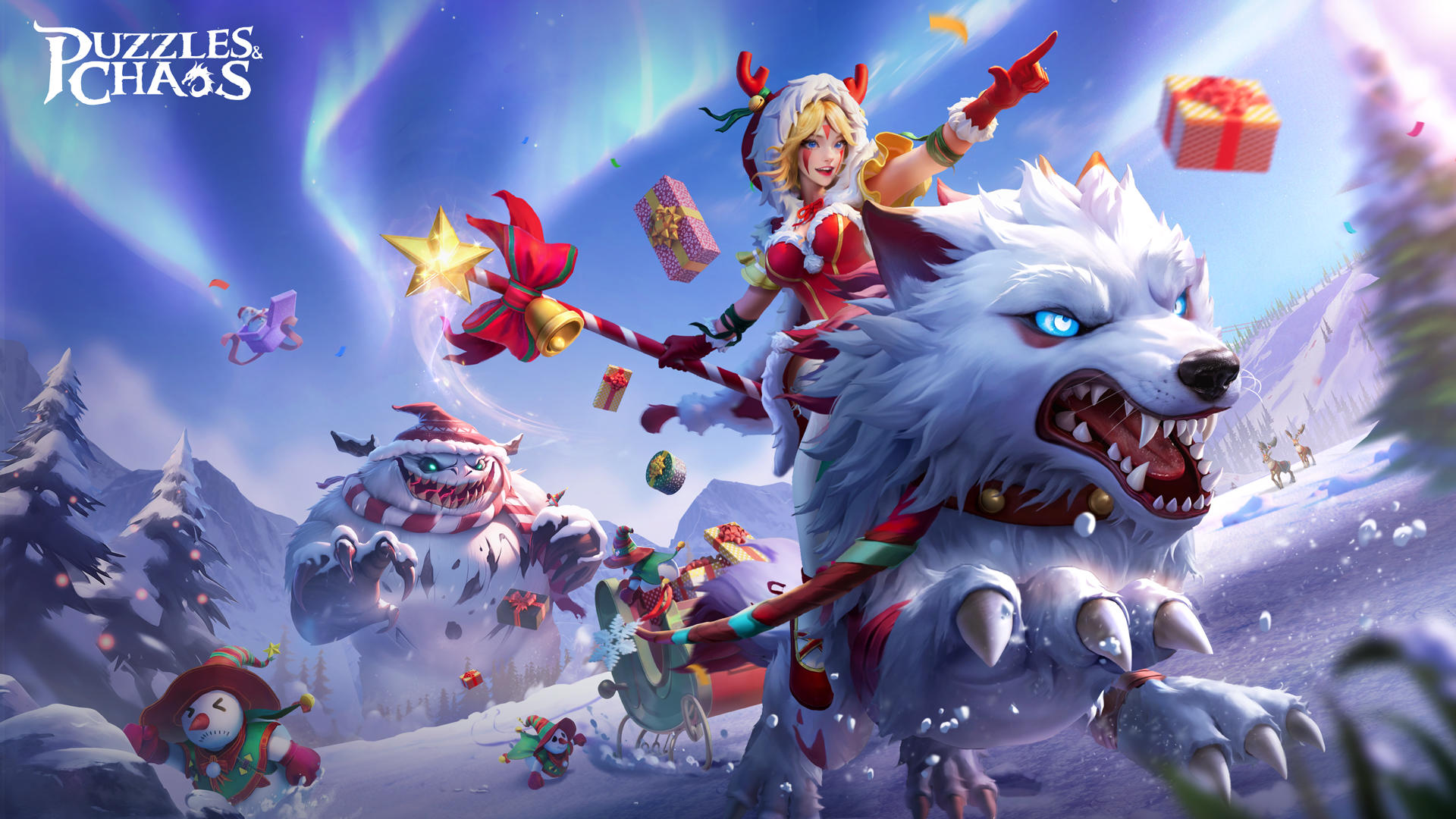 Puzzles & Chaos: Frozen Castle 게임 스크린샷