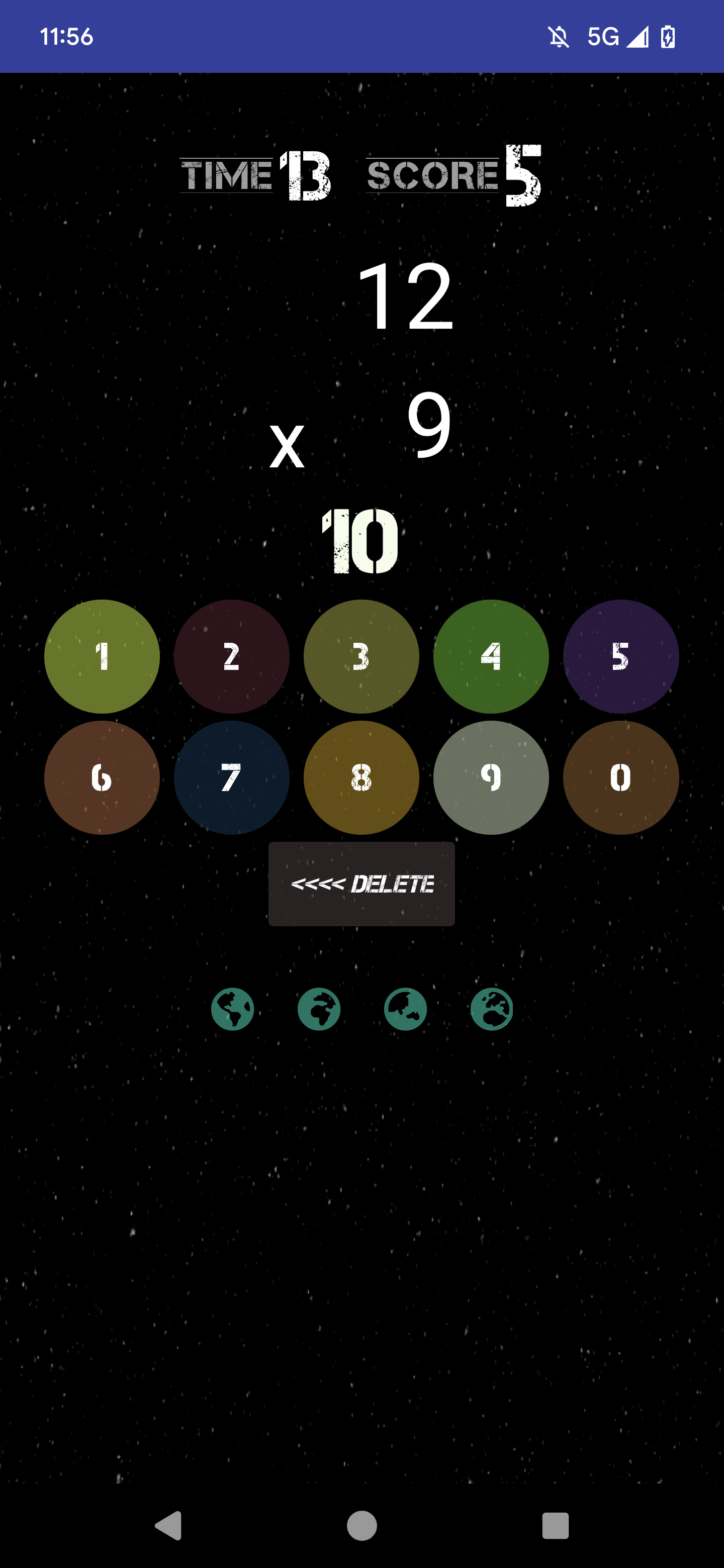 Screenshot 4 of 60 Second Math Multiply Game 