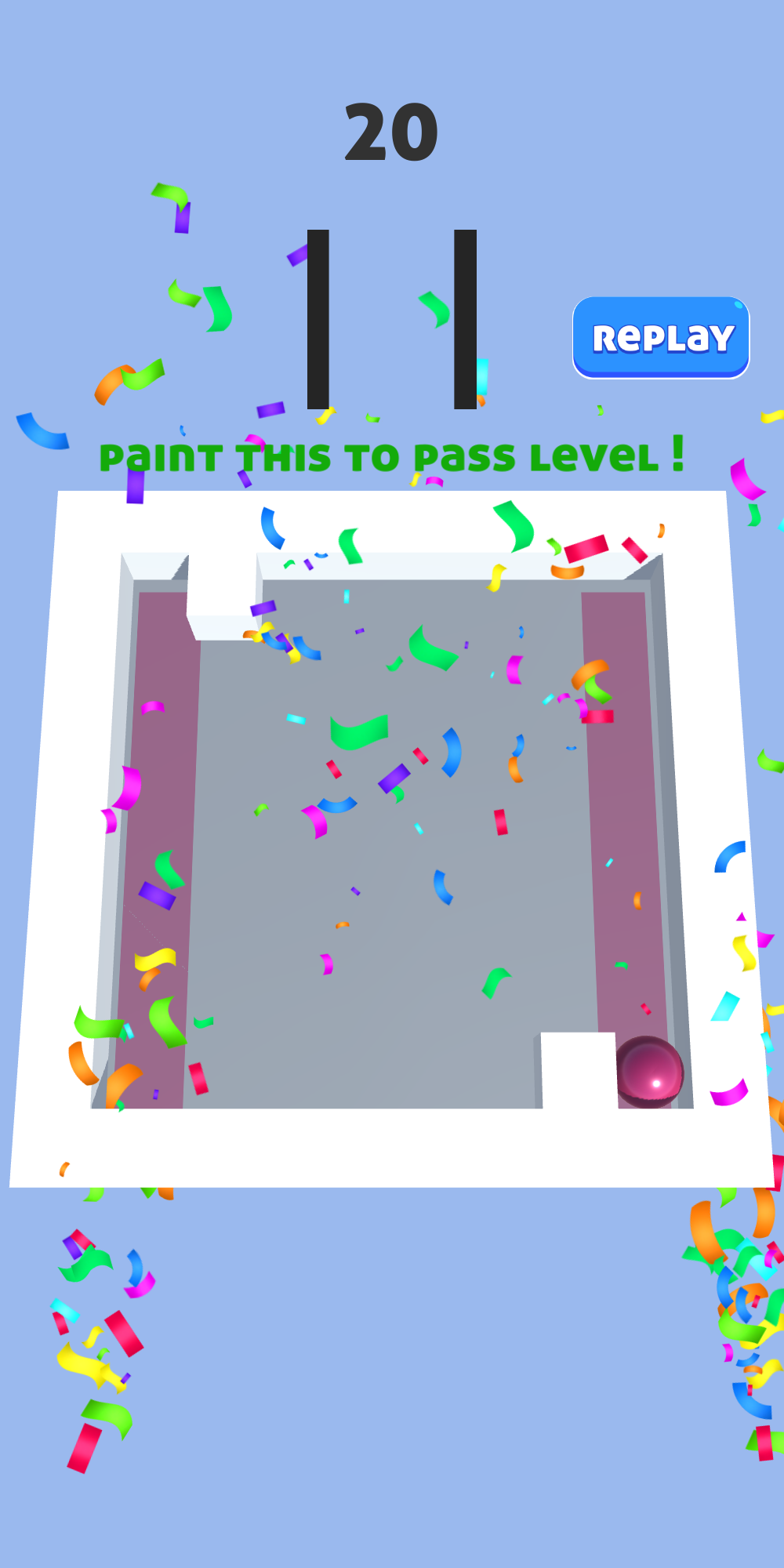 Roller Paint - Splat Puzzle Game Screenshot