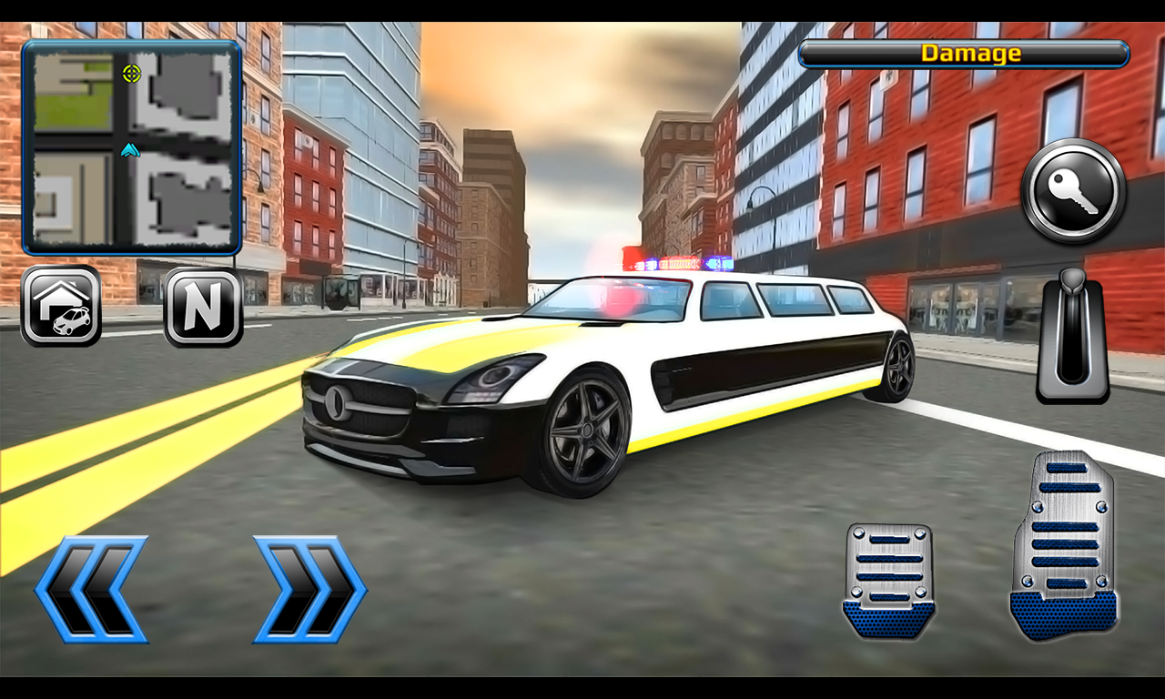 Undercover Police Limo Driver ภาพหน้าจอเกม