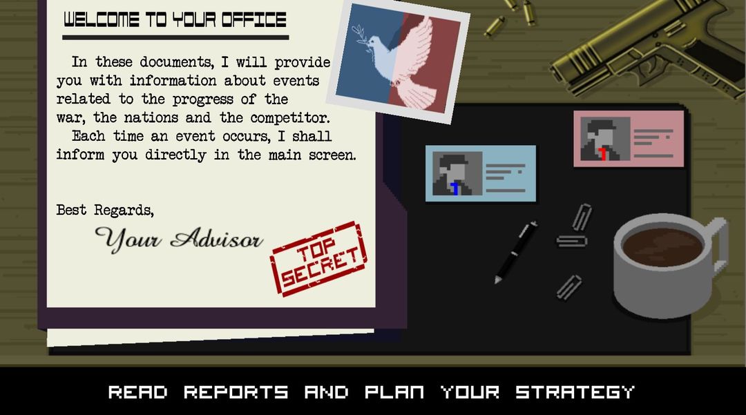 Screenshot of War Agent