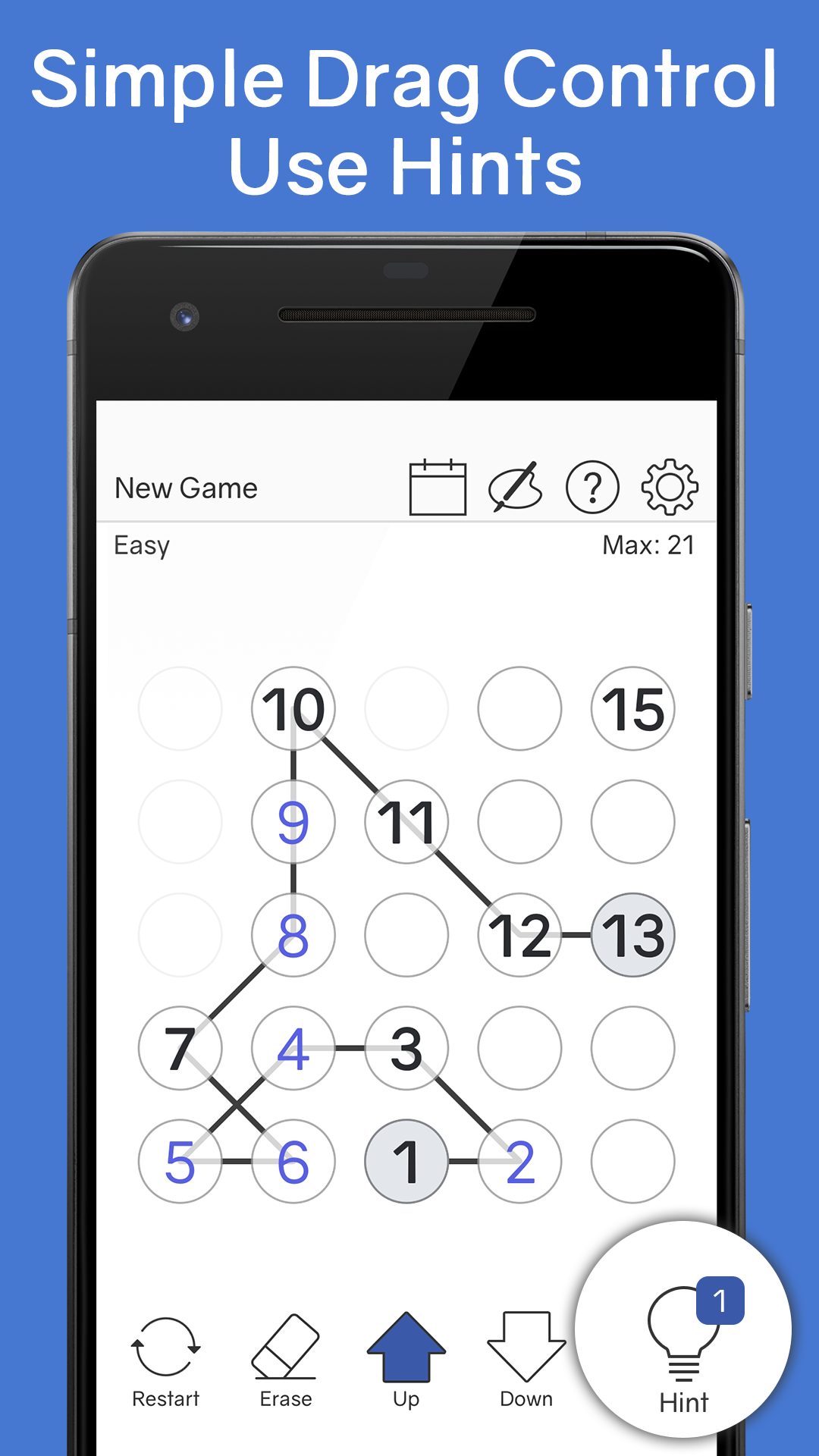 Screenshot 1 of Catena numerica - Puzzle logico 2.9.1