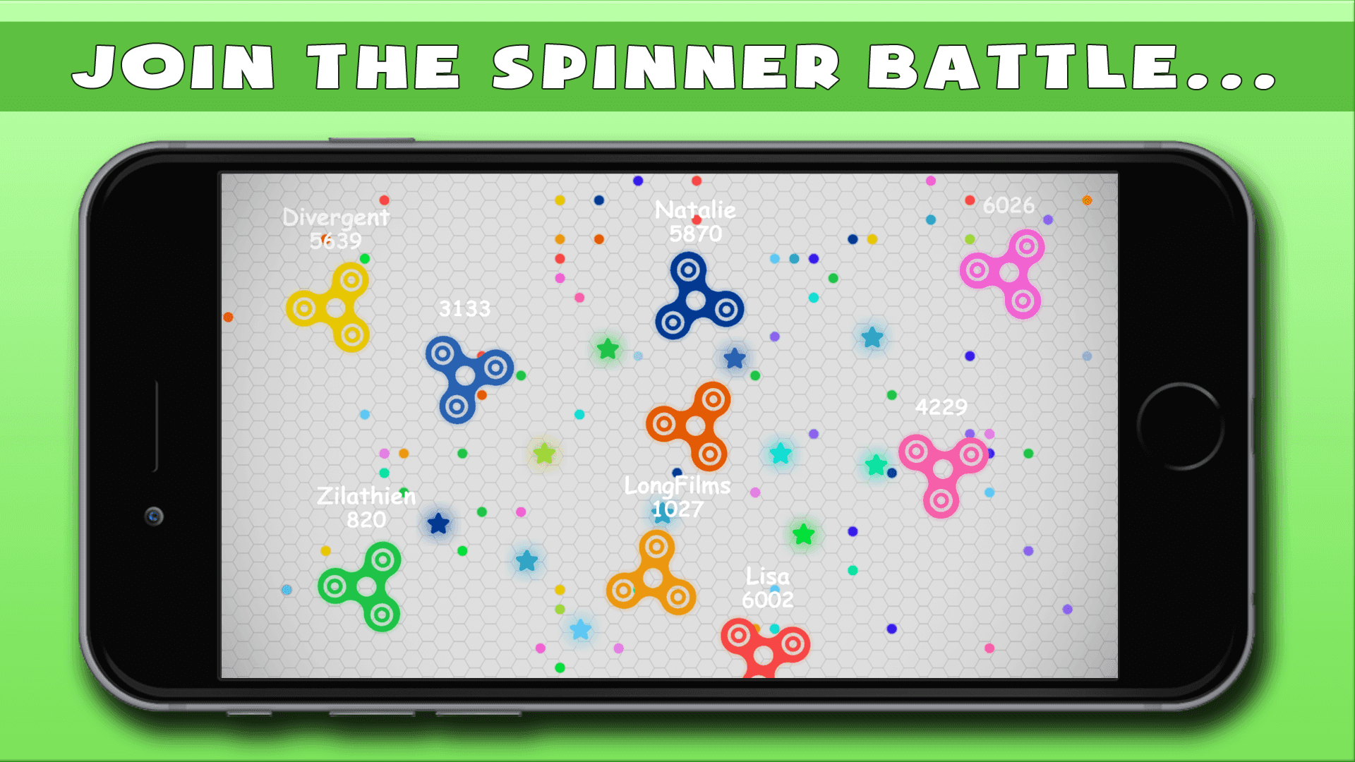 Spinner.io : Spinz Battleのキャプチャ