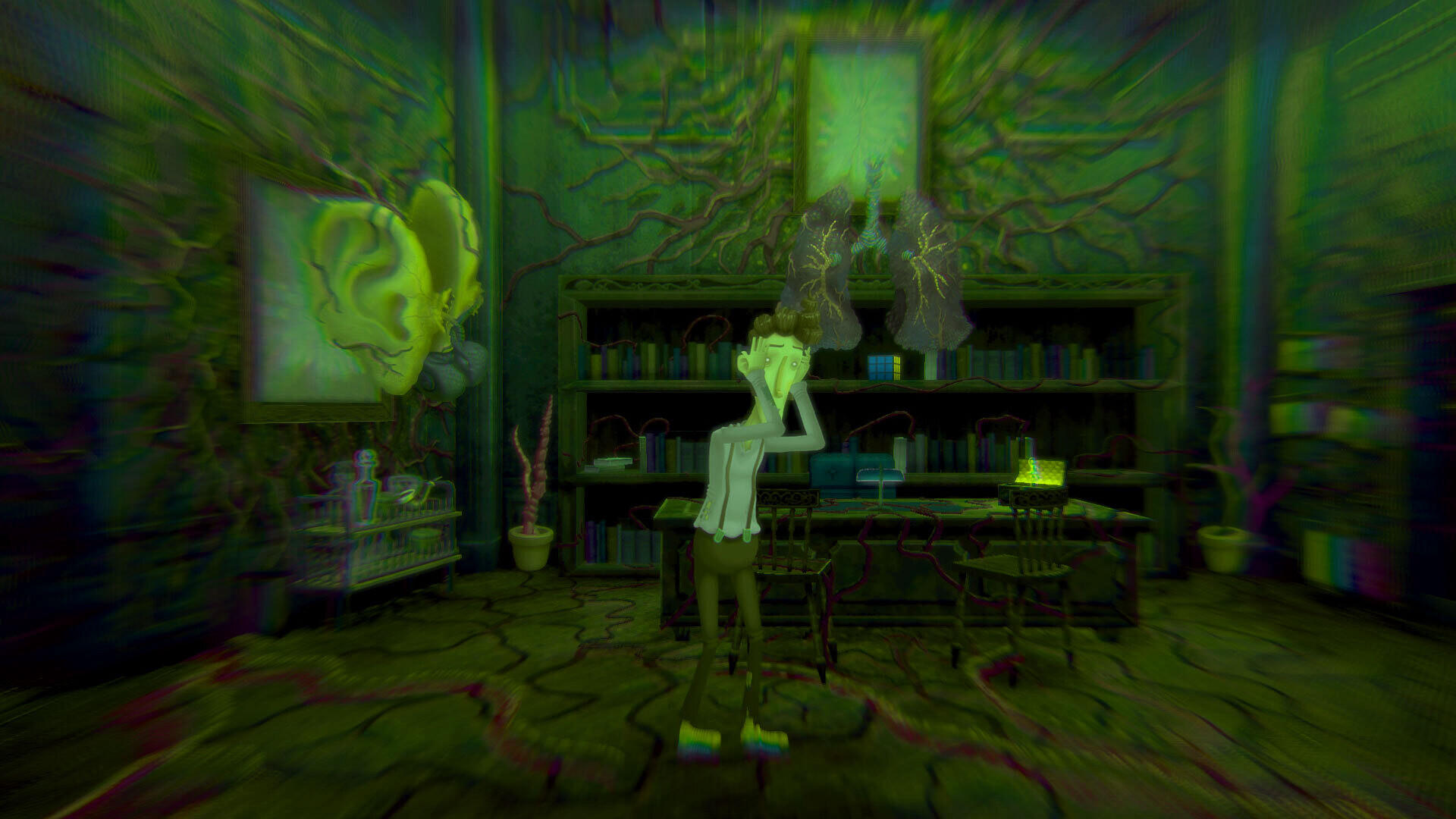 Cuplikan Layar Game Slender Threads