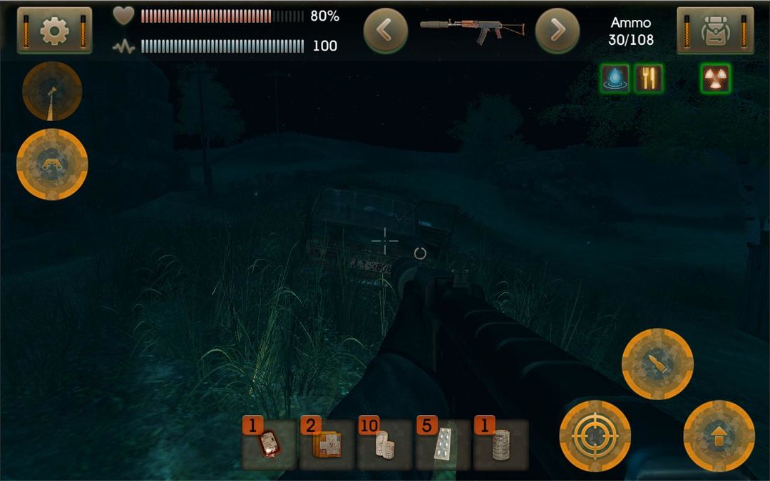 Screenshot of The Sun Evaluation Shooter RPG