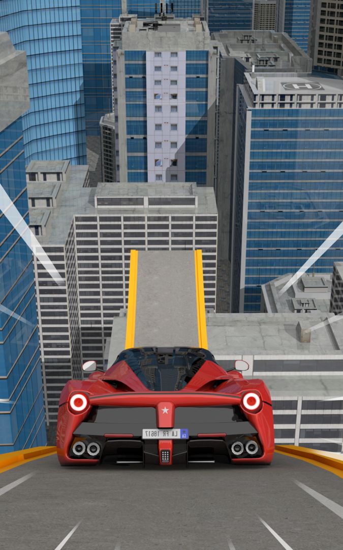 Screenshot of Ramp Car Jumping