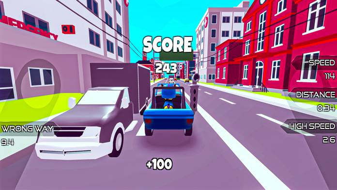 Ảnh chụp màn hình Paw Puppy Traffic World Racing