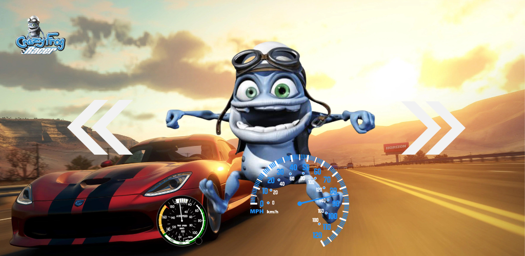 Crazy Frog Racing Simulator Game Screenshot