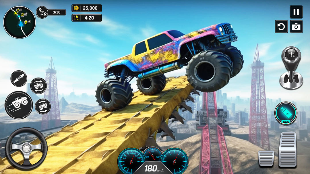 超級英雄卡車模擬器：GT 在線遊戲遊戲截圖