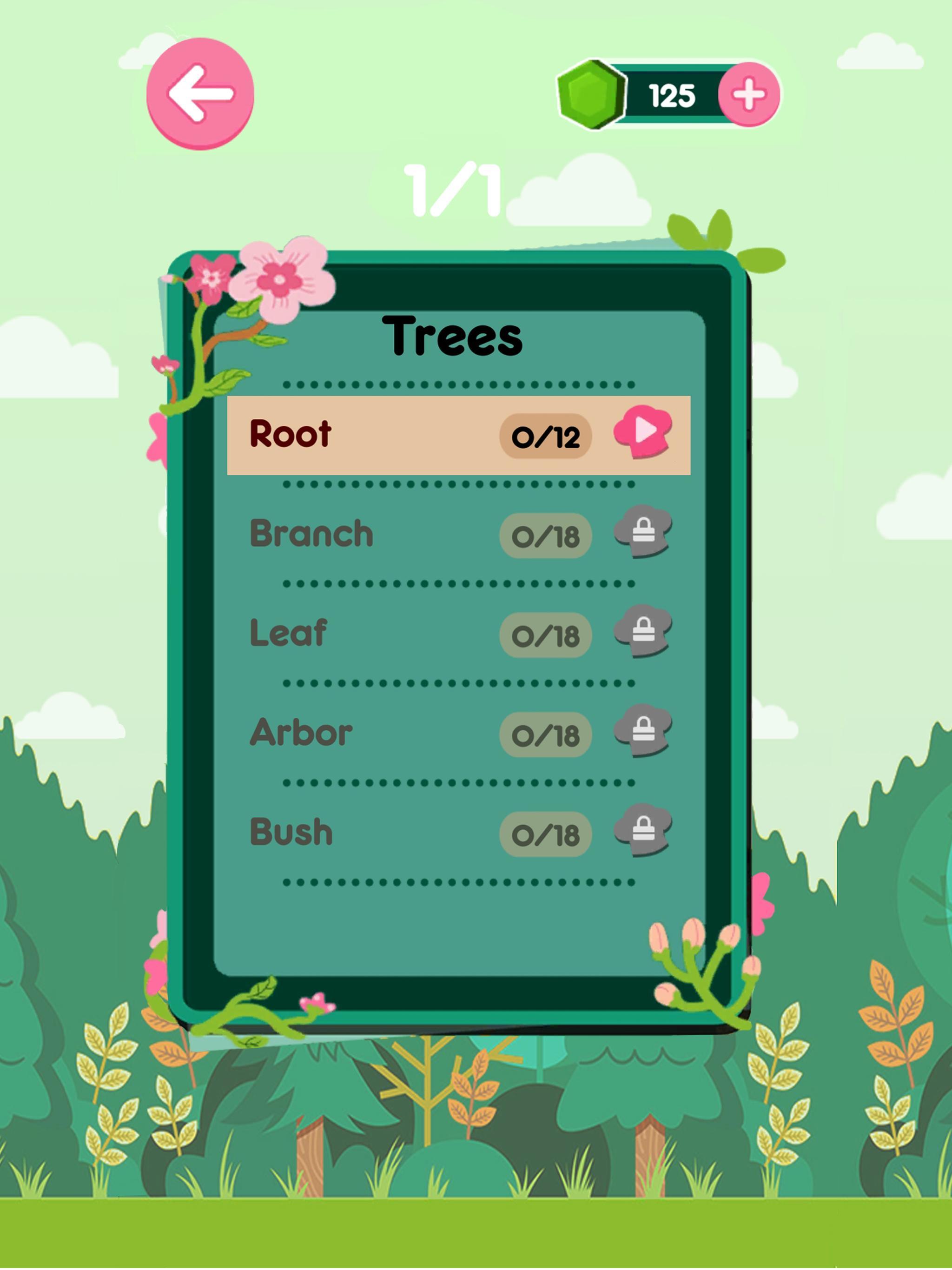 つづりゲーム：Spelling Plants ゲームのスクリーンショット