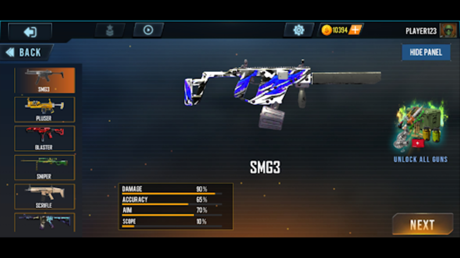 Screenshot 1 of Supervivencia Armas de Guerra 1.59.1