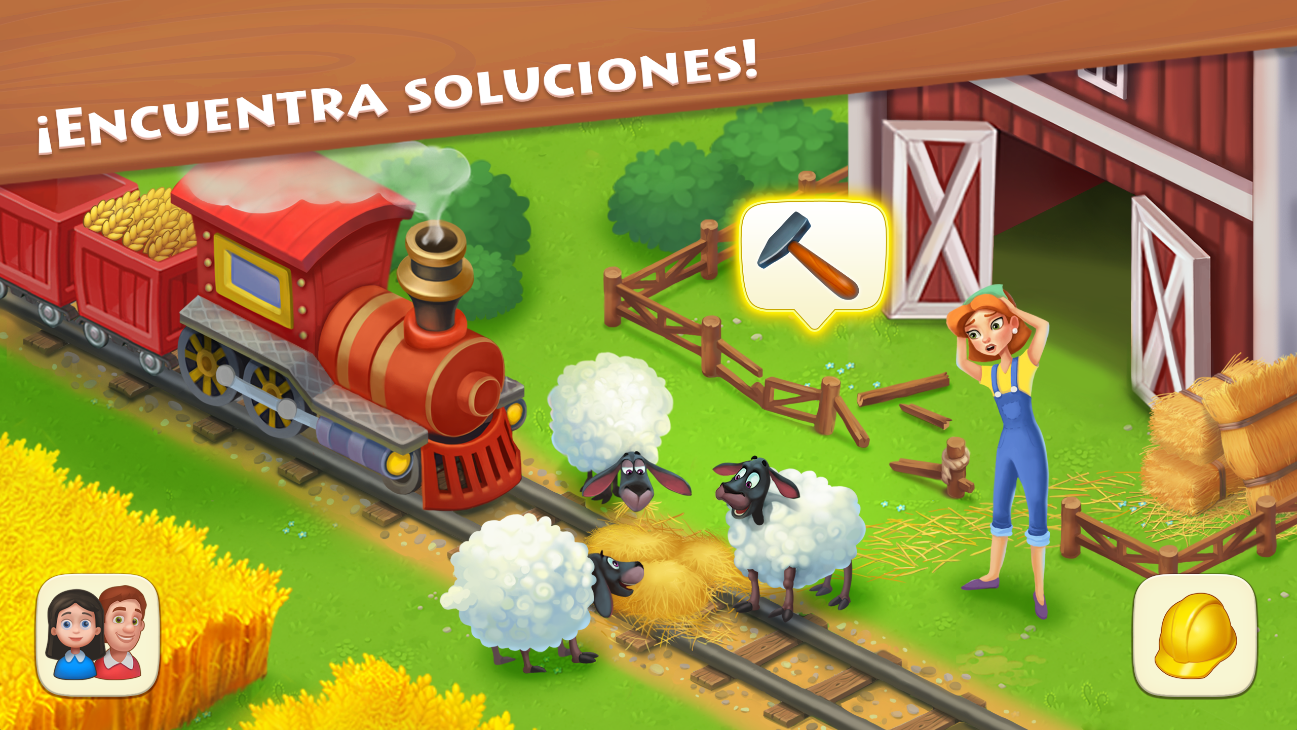 Captura de Pantalla del Juego Township
