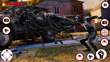 Black spider Rope Hero Battle Game Screenshot