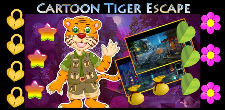 Banner of Best Game 446 Cartoon Tiger Escape From Real Cave 1.0.0