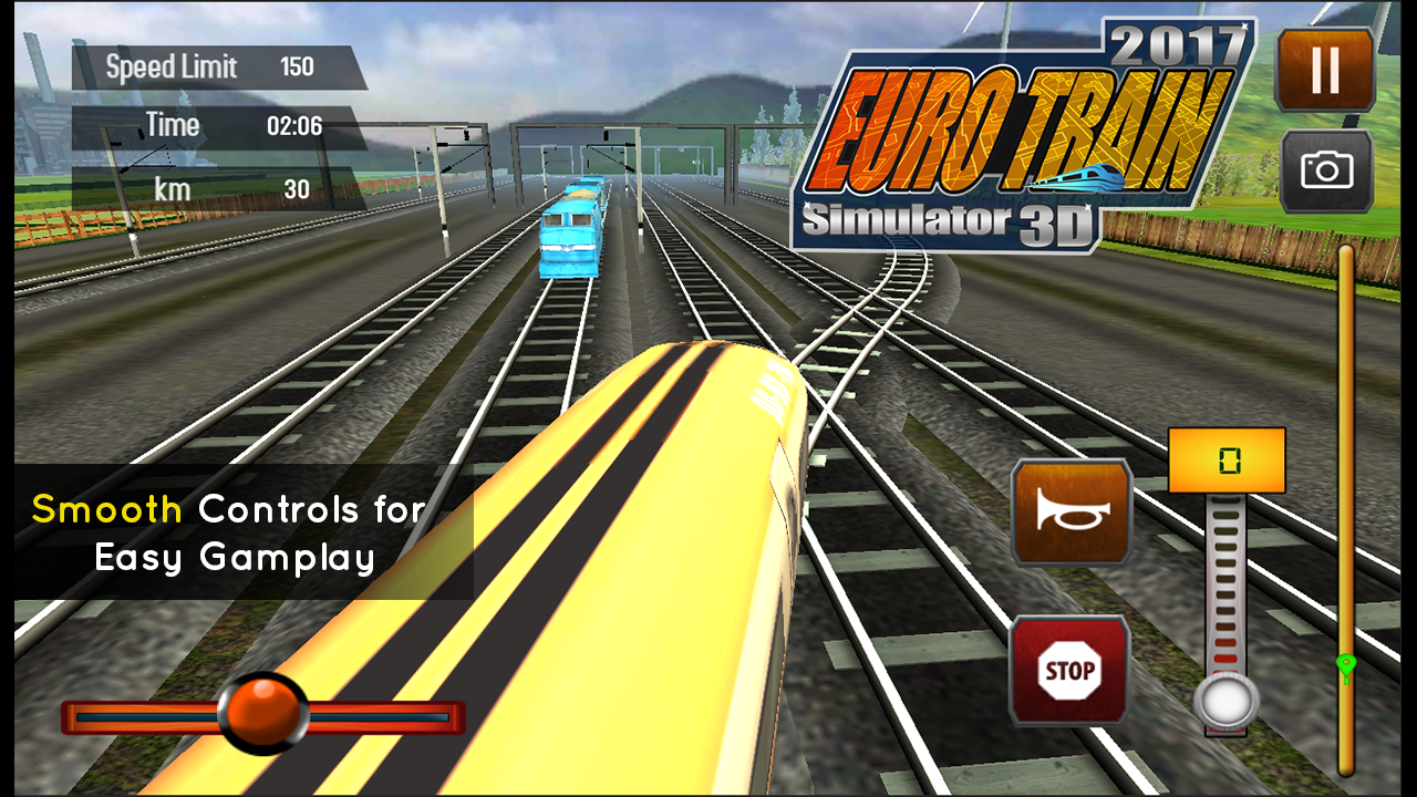 Euro Train Simulator 3D 2017 ภาพหน้าจอเกม