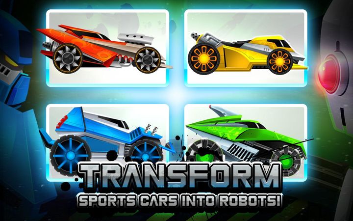 Скриншот игры Automatron Galaxy Wars: Transform, Shoot and Drive