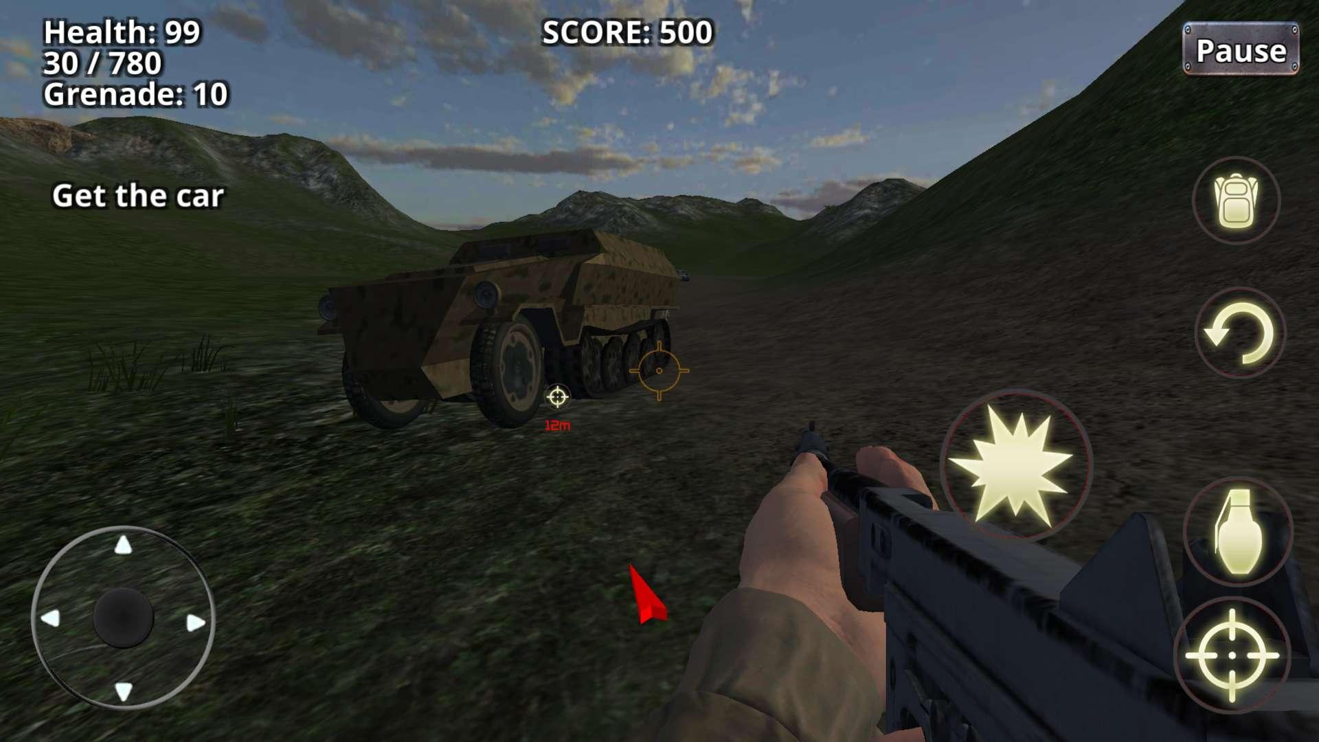 War Battleground WW2 Shooter Game Screenshot