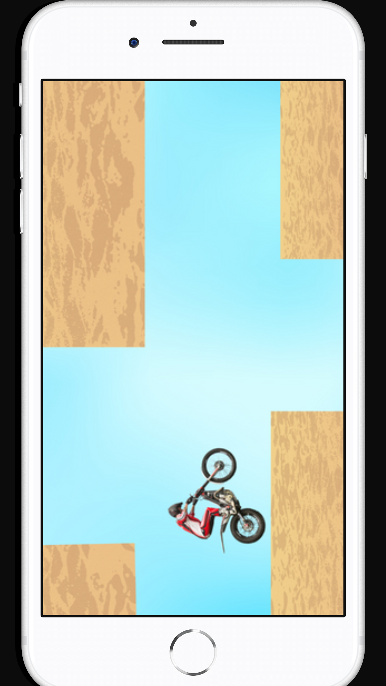 Скриншот игры Bike Moto Racing : Obstacles
