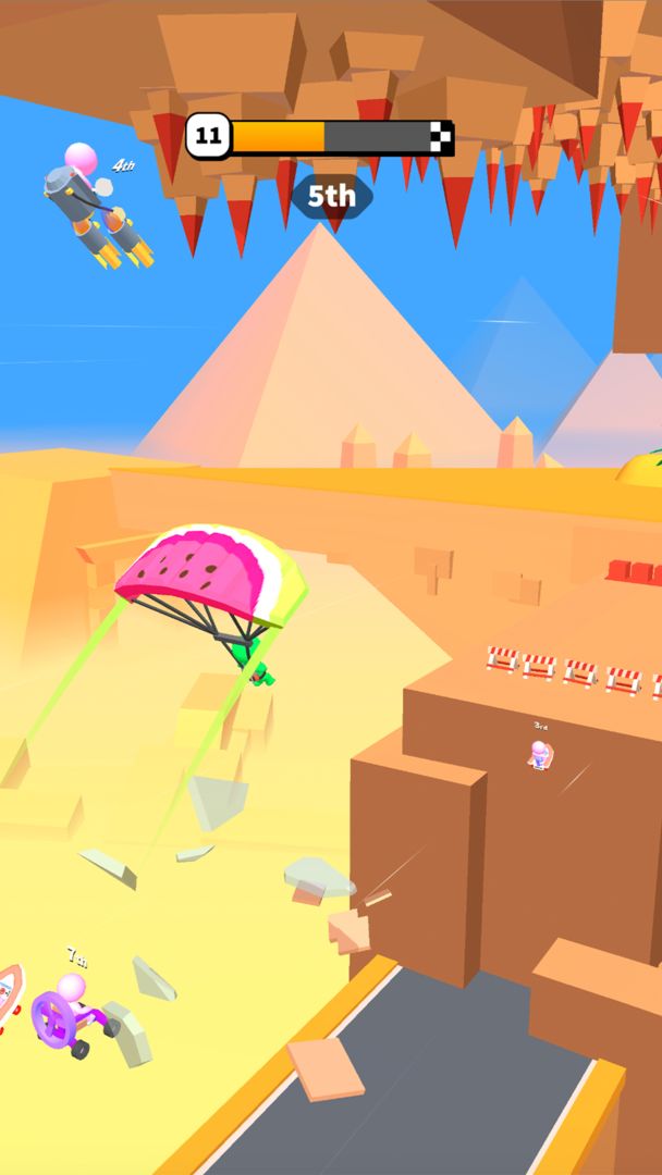Road Glider - Flying Game screenshot game