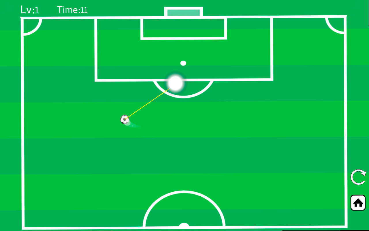 Shoot Goal-  Rope Swing Physic Game Screenshot