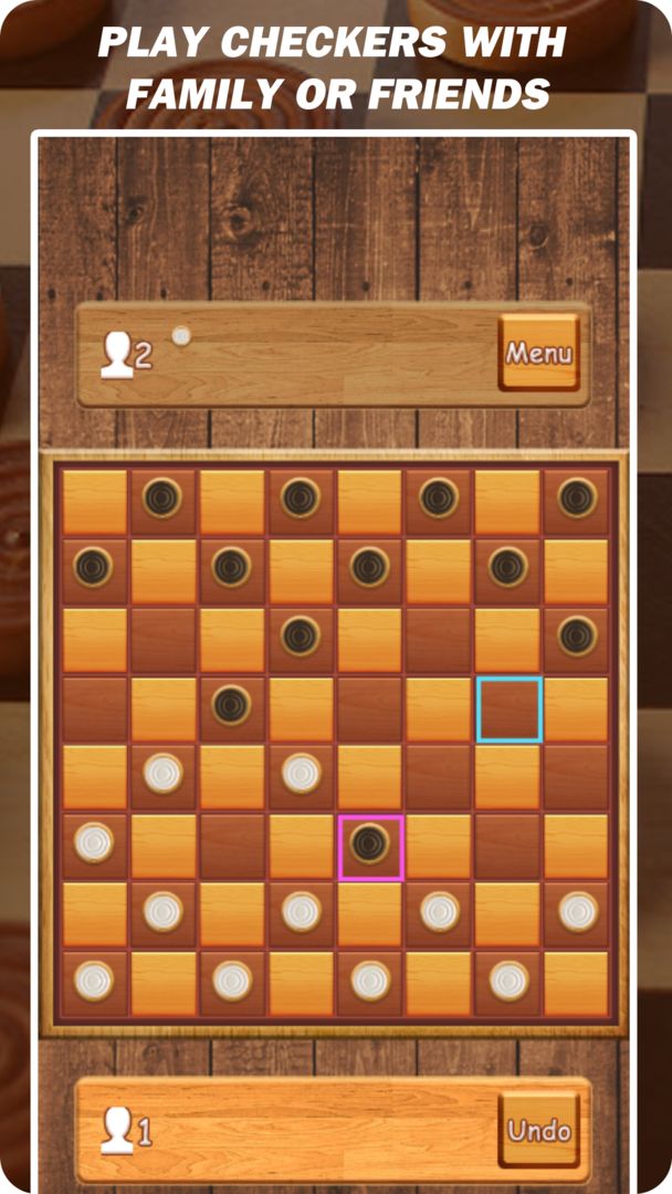 Checkers Free - Draughts Board Game 게임 스크린 샷