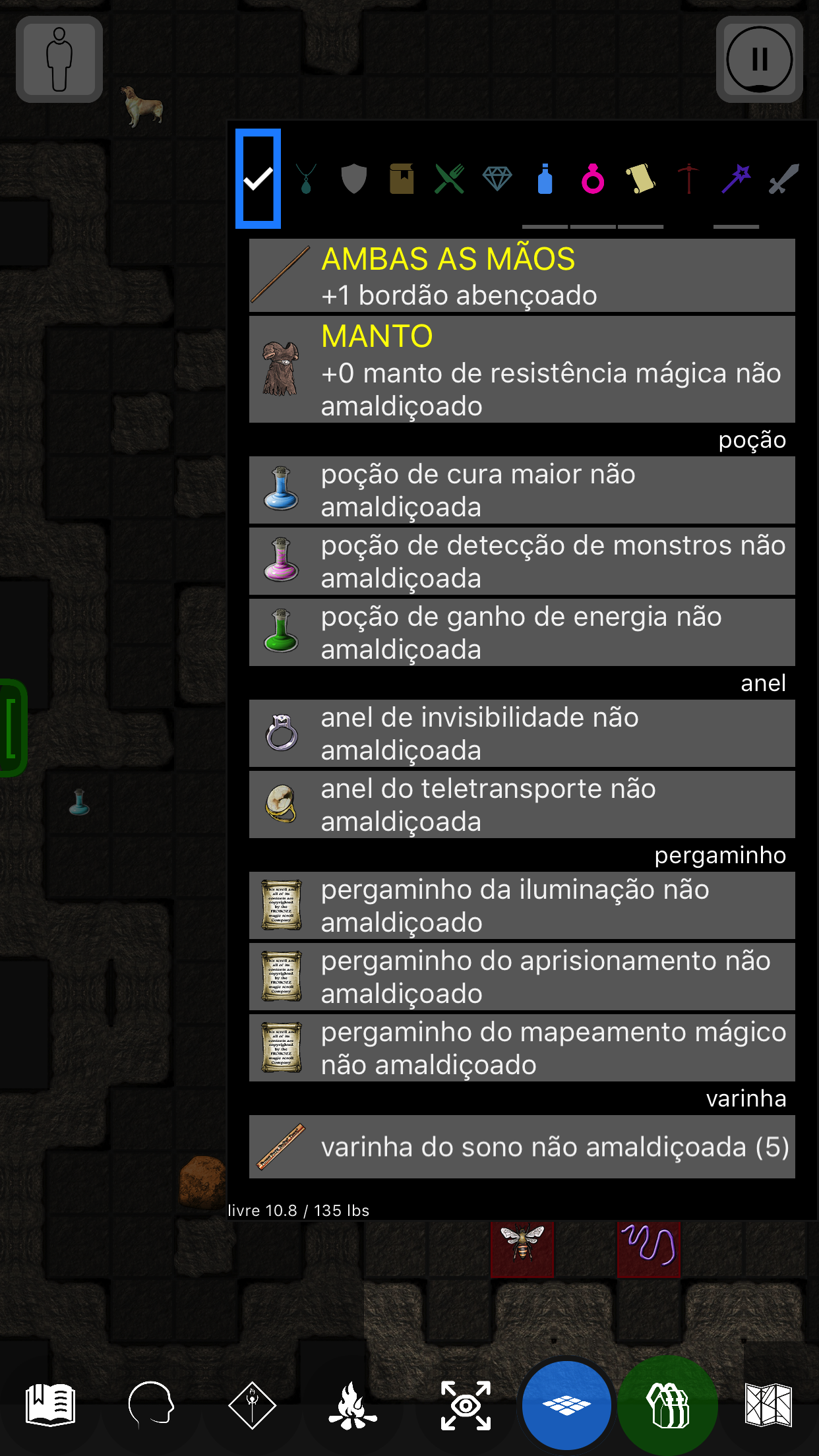 Captura de Tela do Jogo Pathos: Nethack Codex