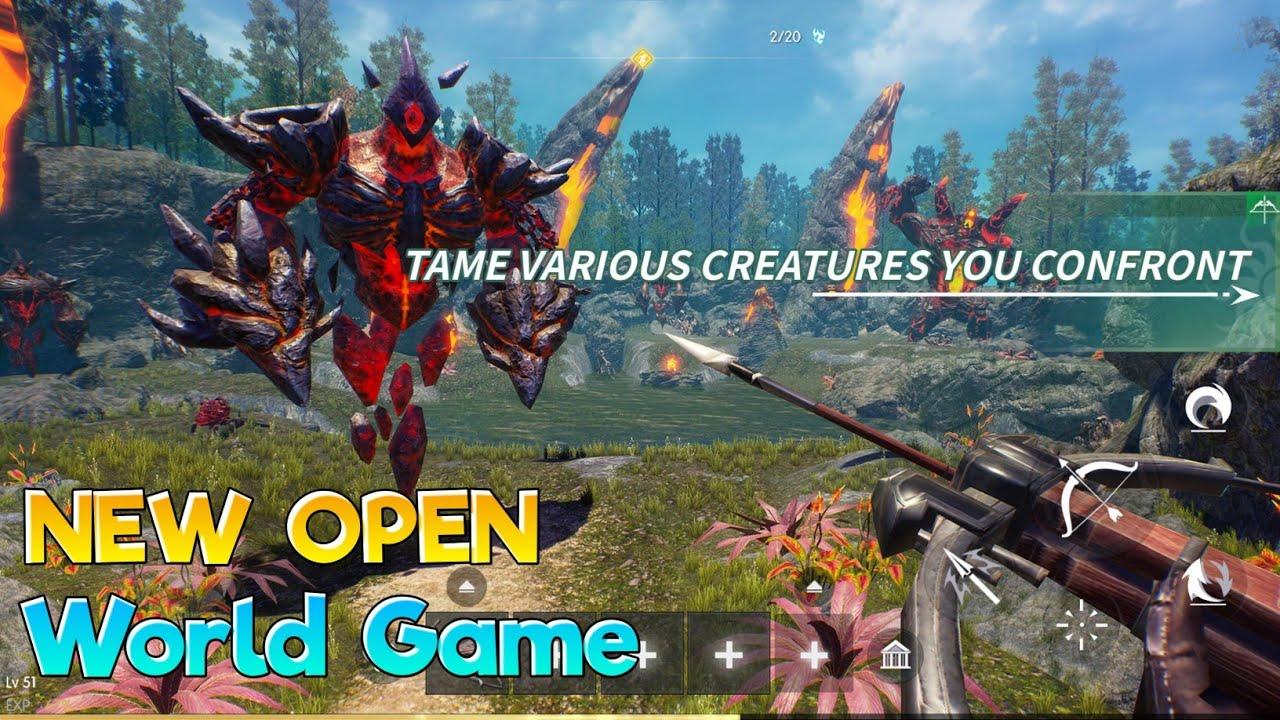 New open world survival game trailer video || Live or Die - Dark and Light  Mobile - TapTap