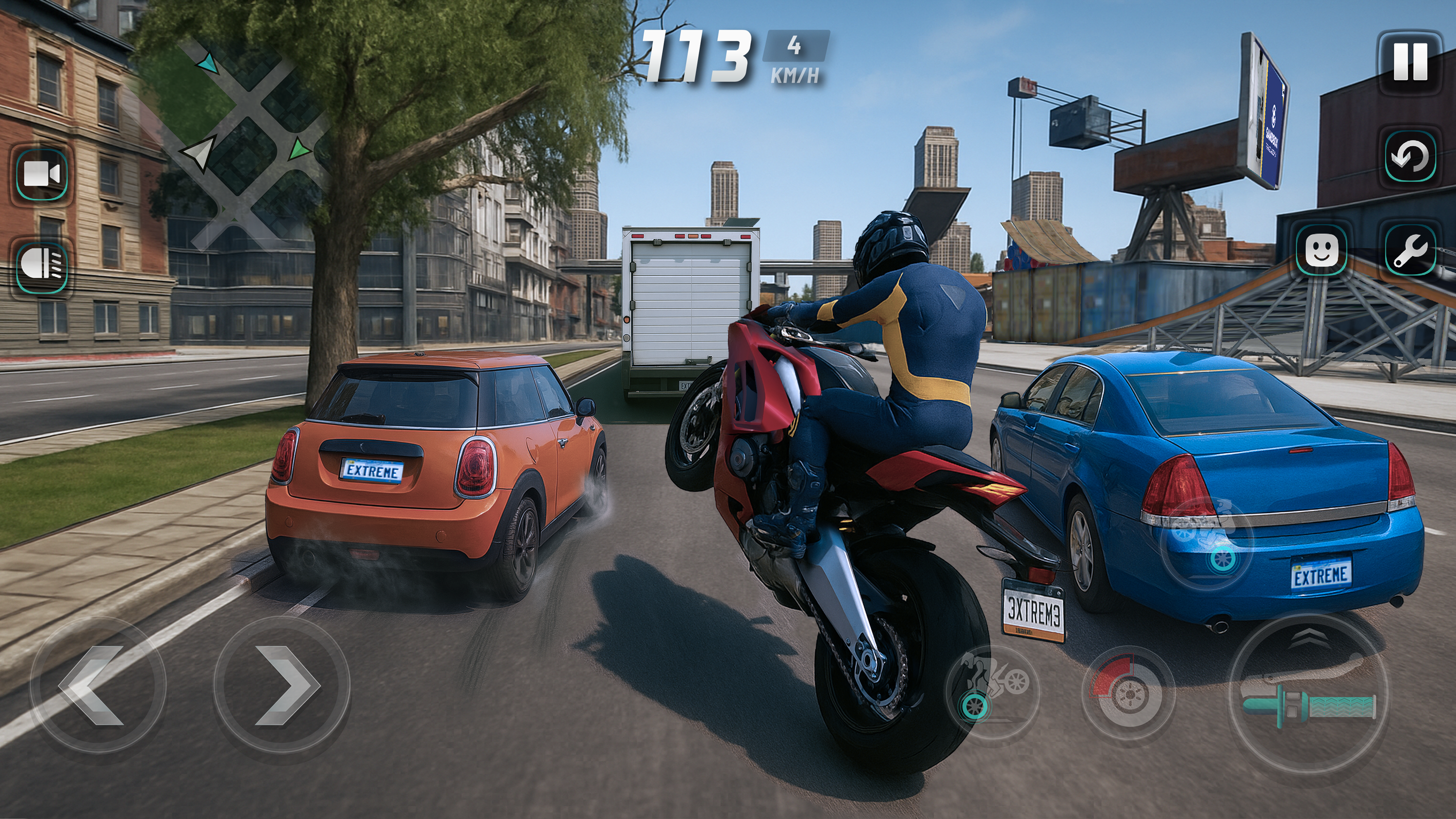Extreme Motorcycle Simulator 게임 스크린샷