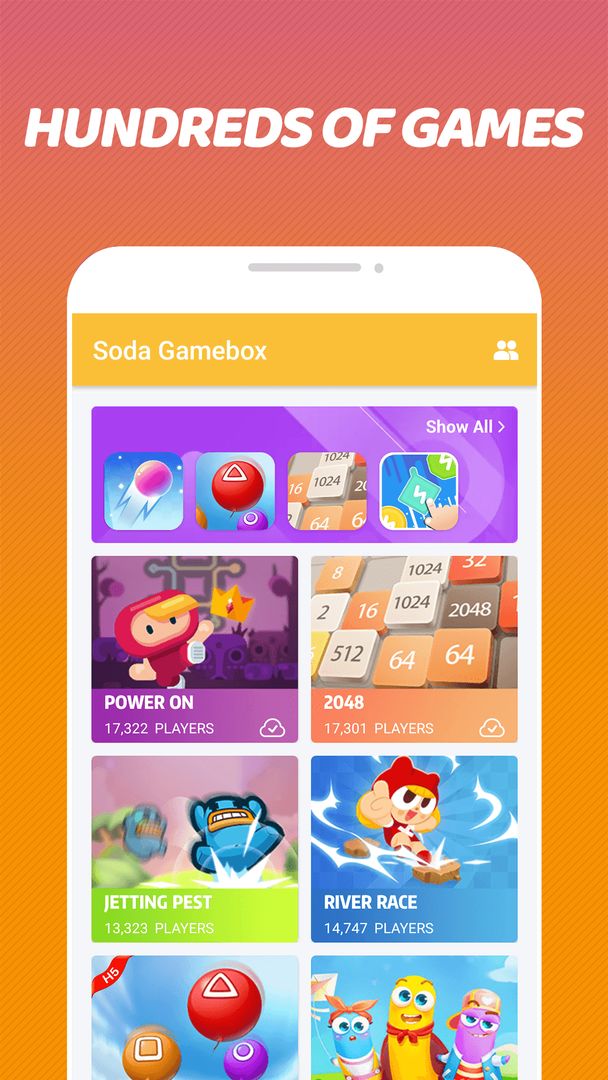 Screenshot of Soda Gamebox