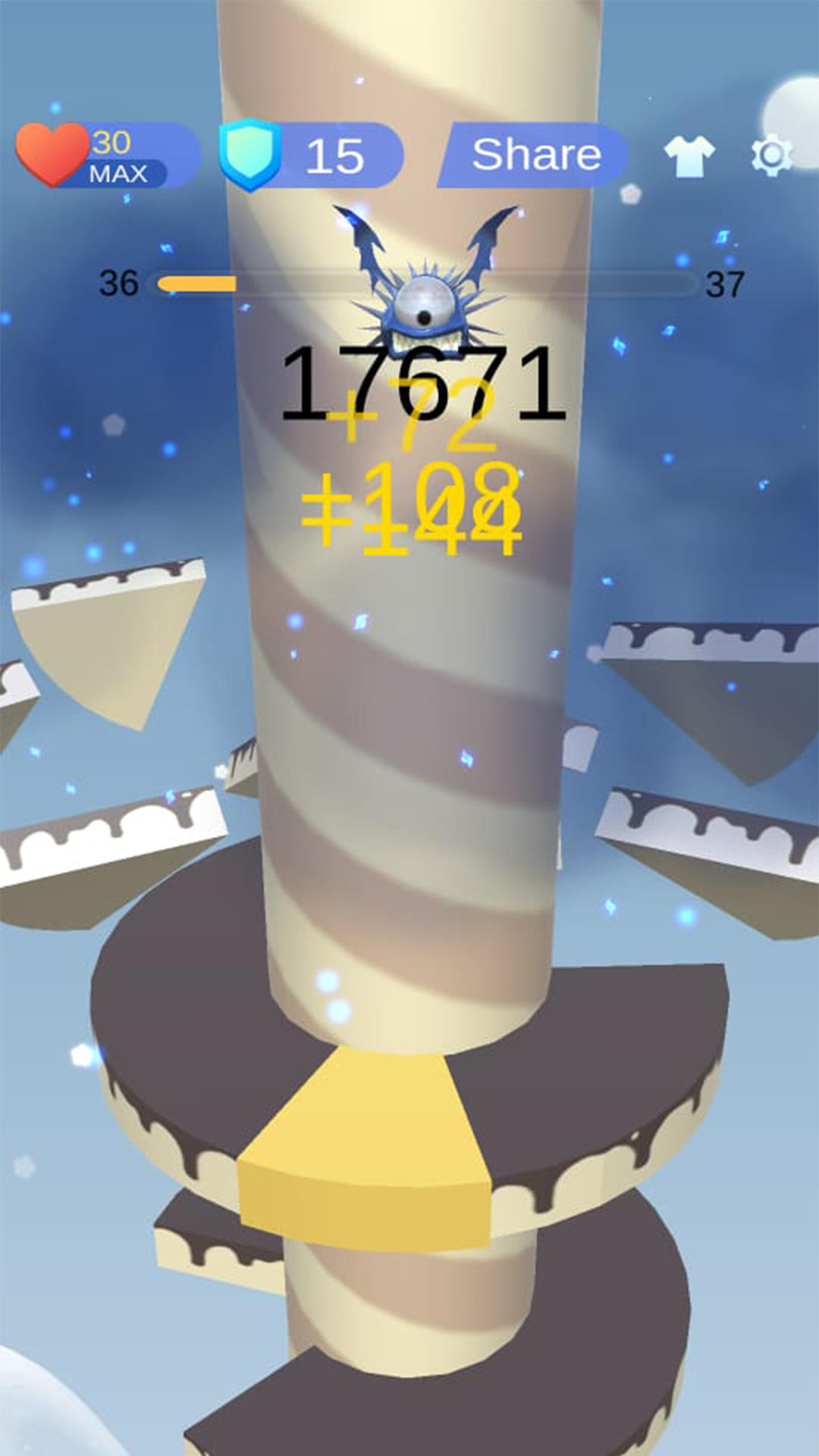 Screenshot 7 of Helix Jump - Pro 