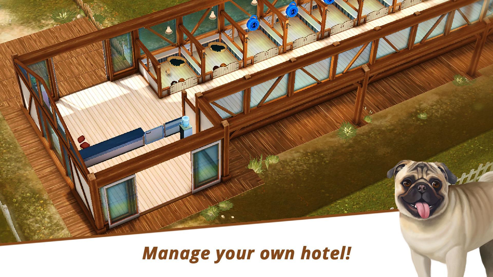 Dog Hotel – Play with dogs Game Screenshot