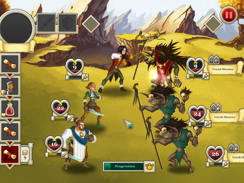 Heroes & Legends: Conq Kolhar Game Screenshot