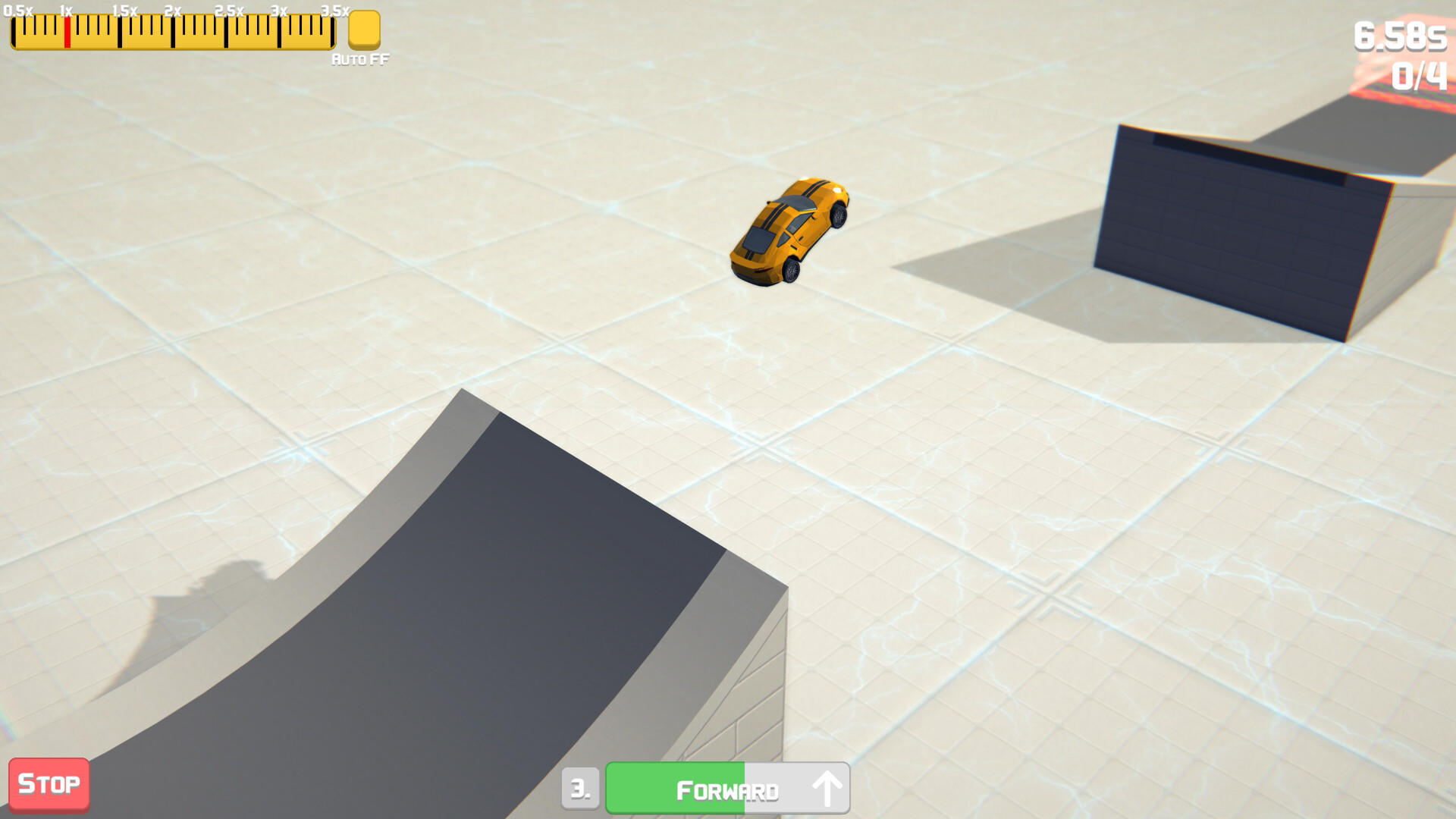 Screenshot of Code Racer