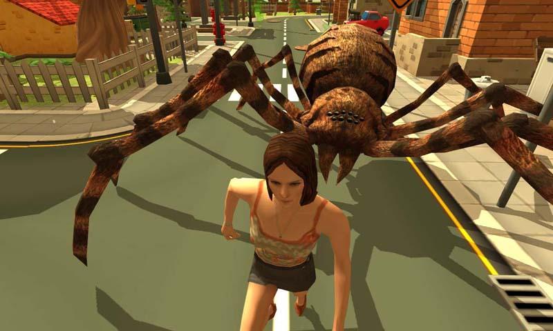 Spider Simulator: Amazing City 게임 스크린 샷