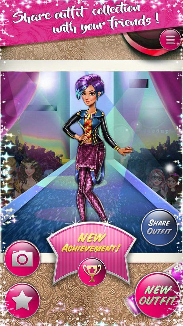 Dress up Game: Tris Runway Game Screenshot