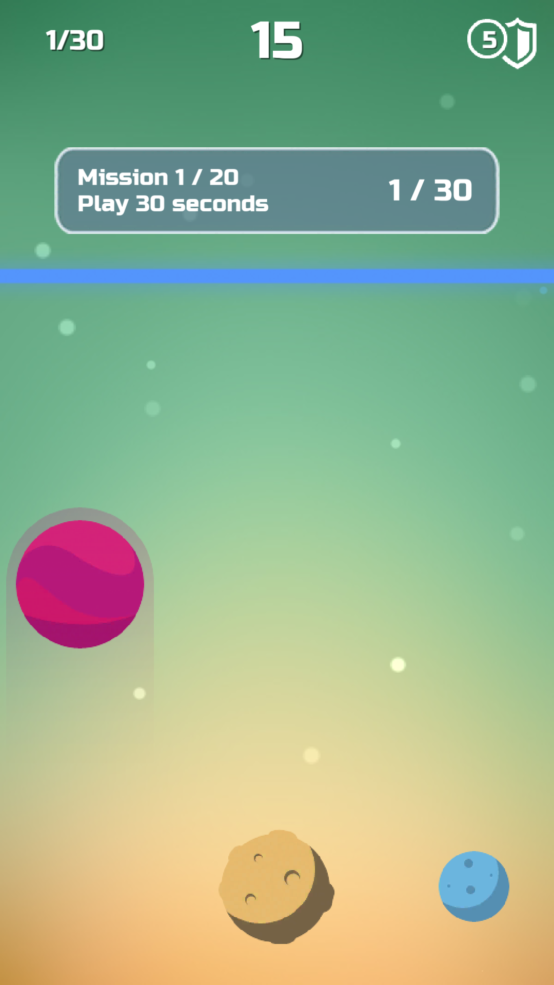 Space Hero Line Game Screenshot