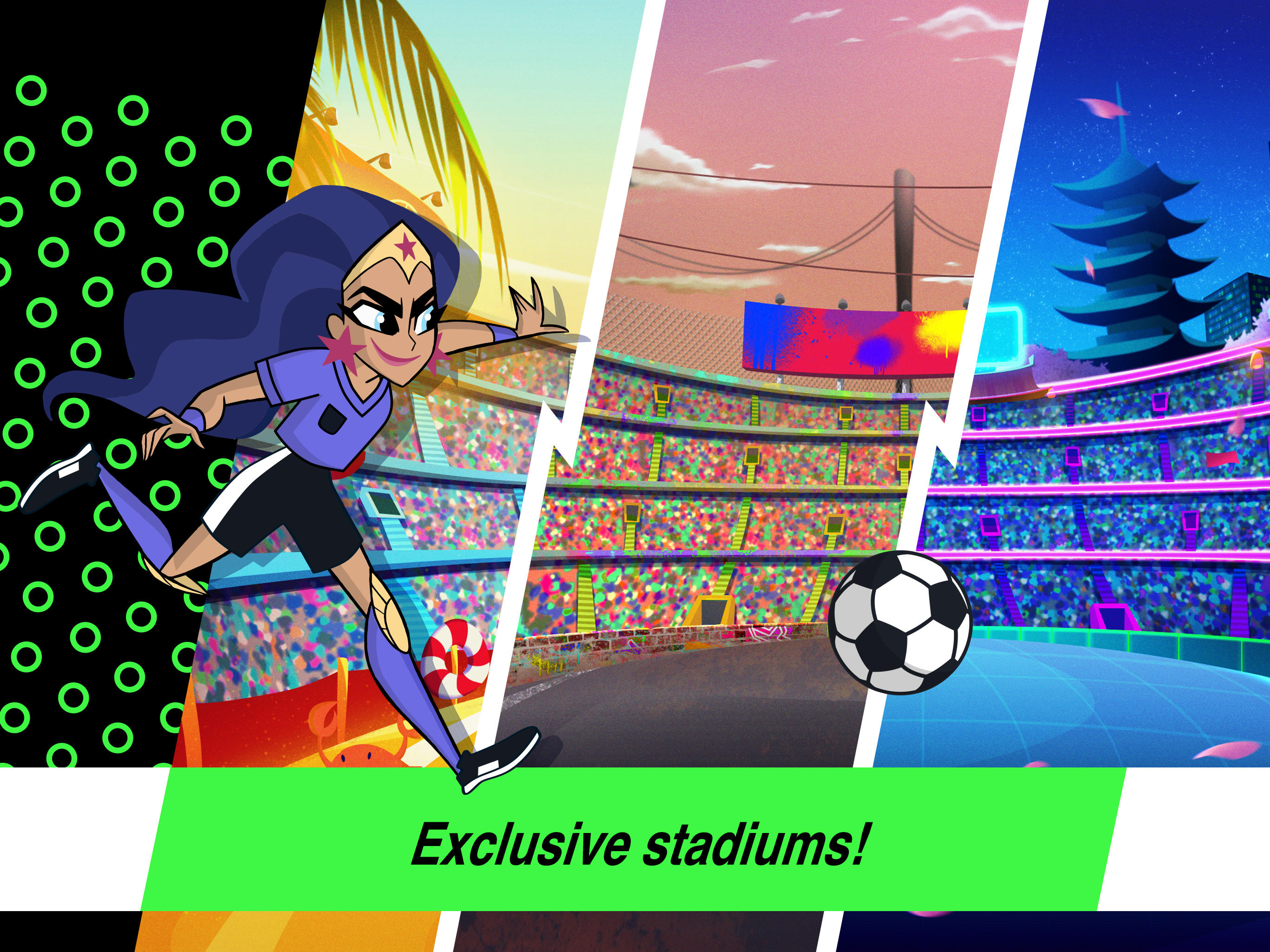 Toon Cup - Football Game Game Screenshot