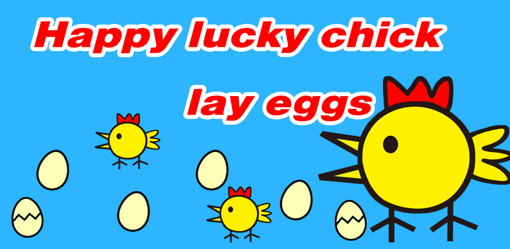 Banner of Happy Colorful Lucky Egg 