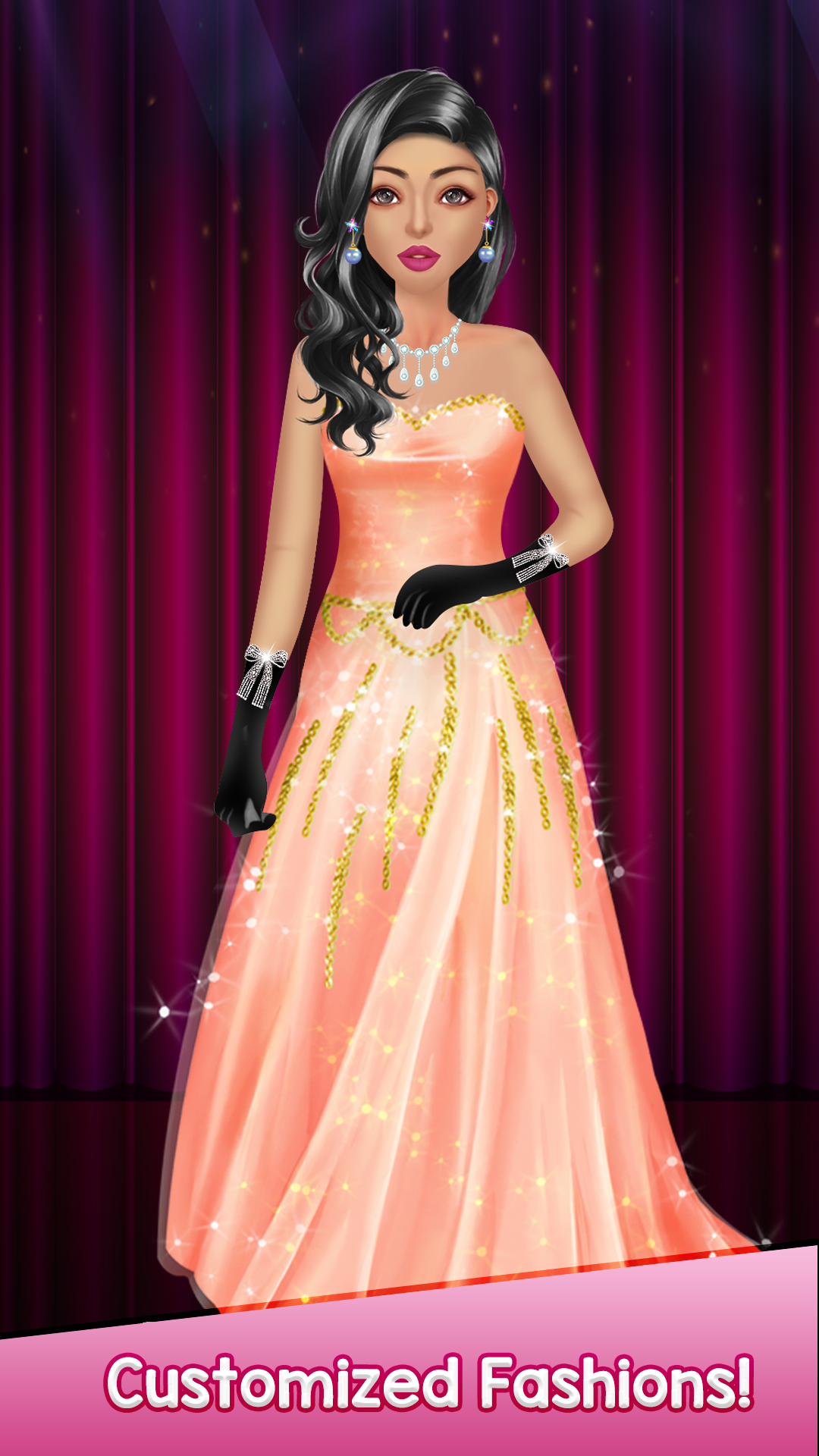 Girls Makeup Games: Fashion Up ภาพหน้าจอเกม