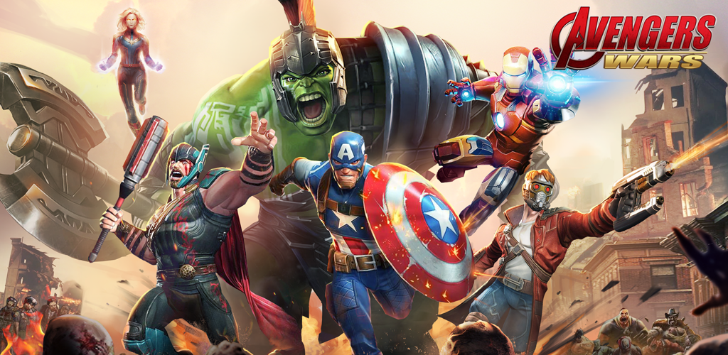 Banner of សង្គ្រាម Avengers: វីរបុរស VS Zombies 