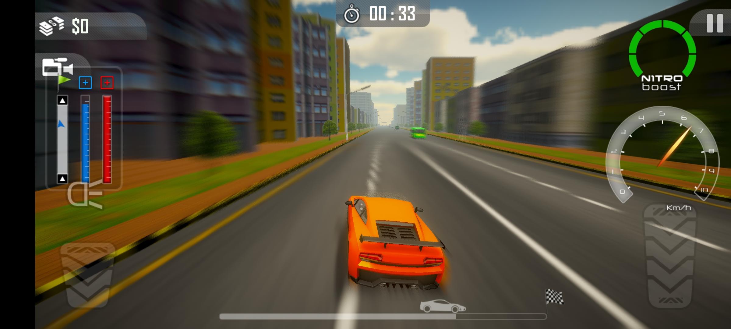 Police chase race - racing 3D Game Screenshot