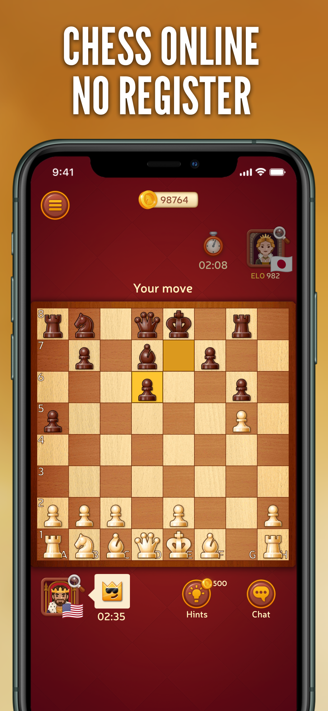Chess - Clash of Kings ภาพหน้าจอเกม