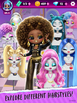 Cuplikan Layar Game LOL Surprise! OMG Fashion Club
