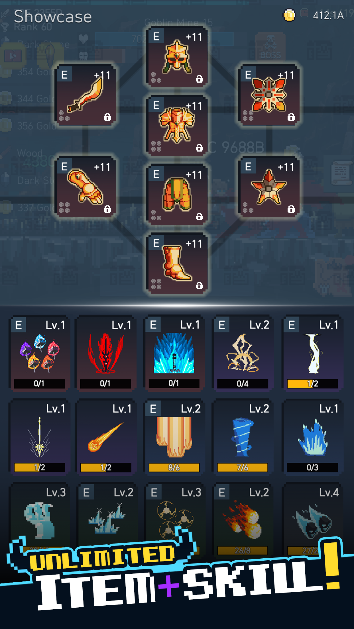 The Demonized: Idle RPG Game Screenshot