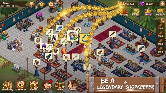 Shop Heroes Legends: Idle RPG Game Screenshot