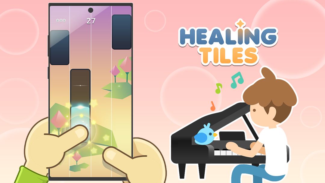 Screenshot of Healing Tiles : Guitar & Piano