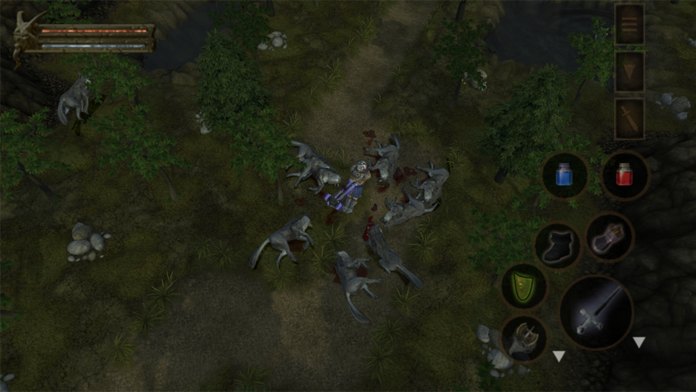 Screenshot 1 of Baldur's Gate - Dark Alliance 
