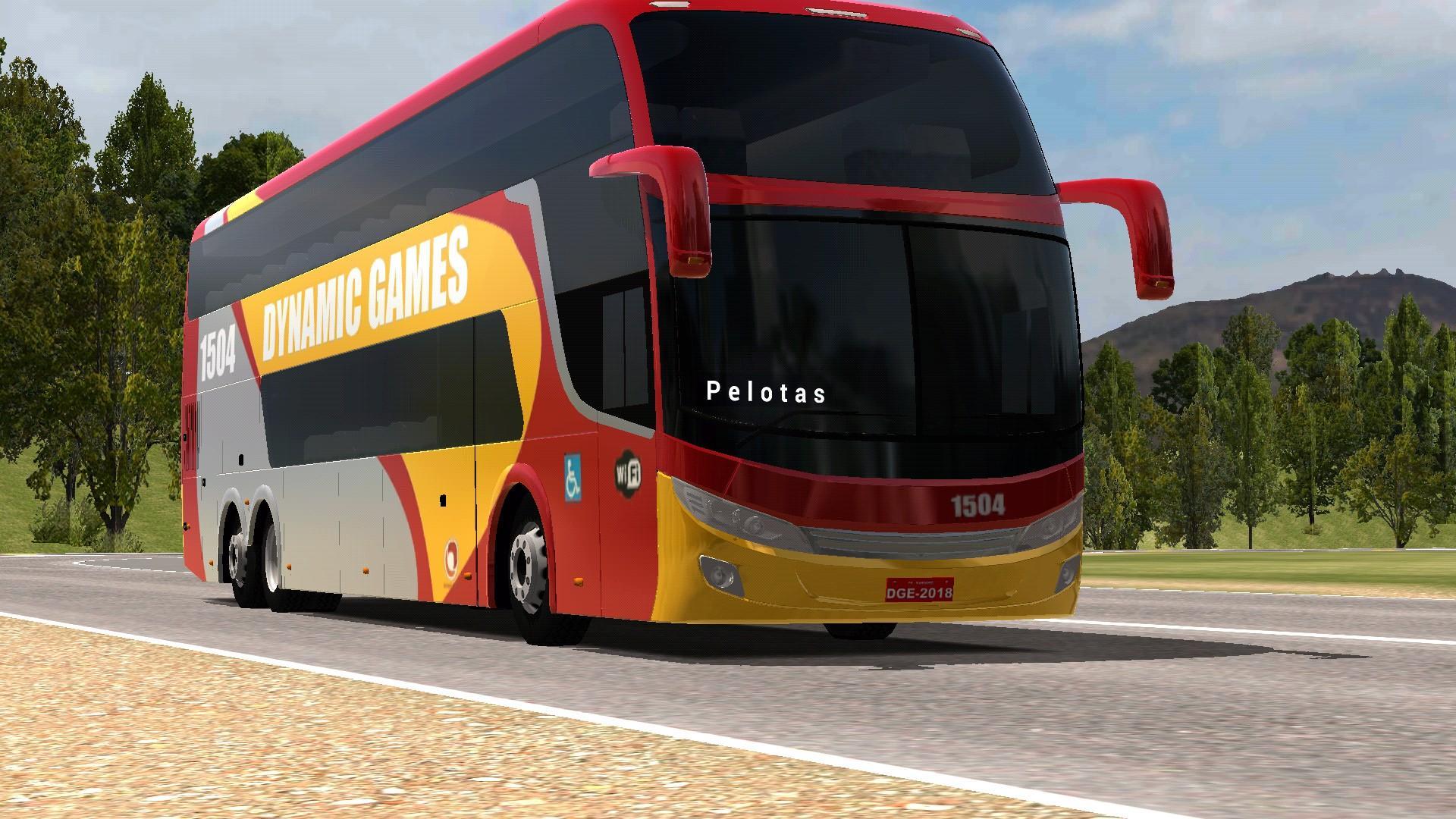 Screenshot 1 of World Bus Driving Simulator 1,383