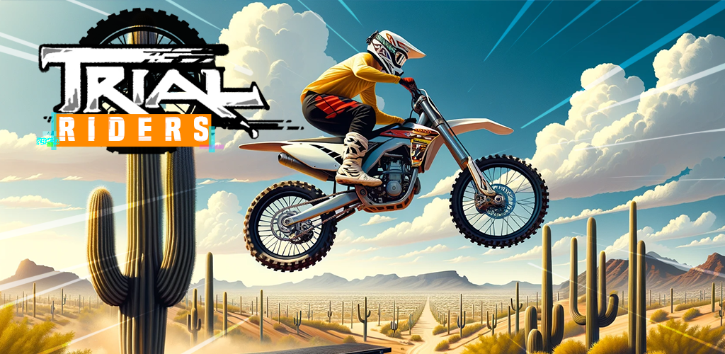 Banner of Trial Riders Bike Racing 