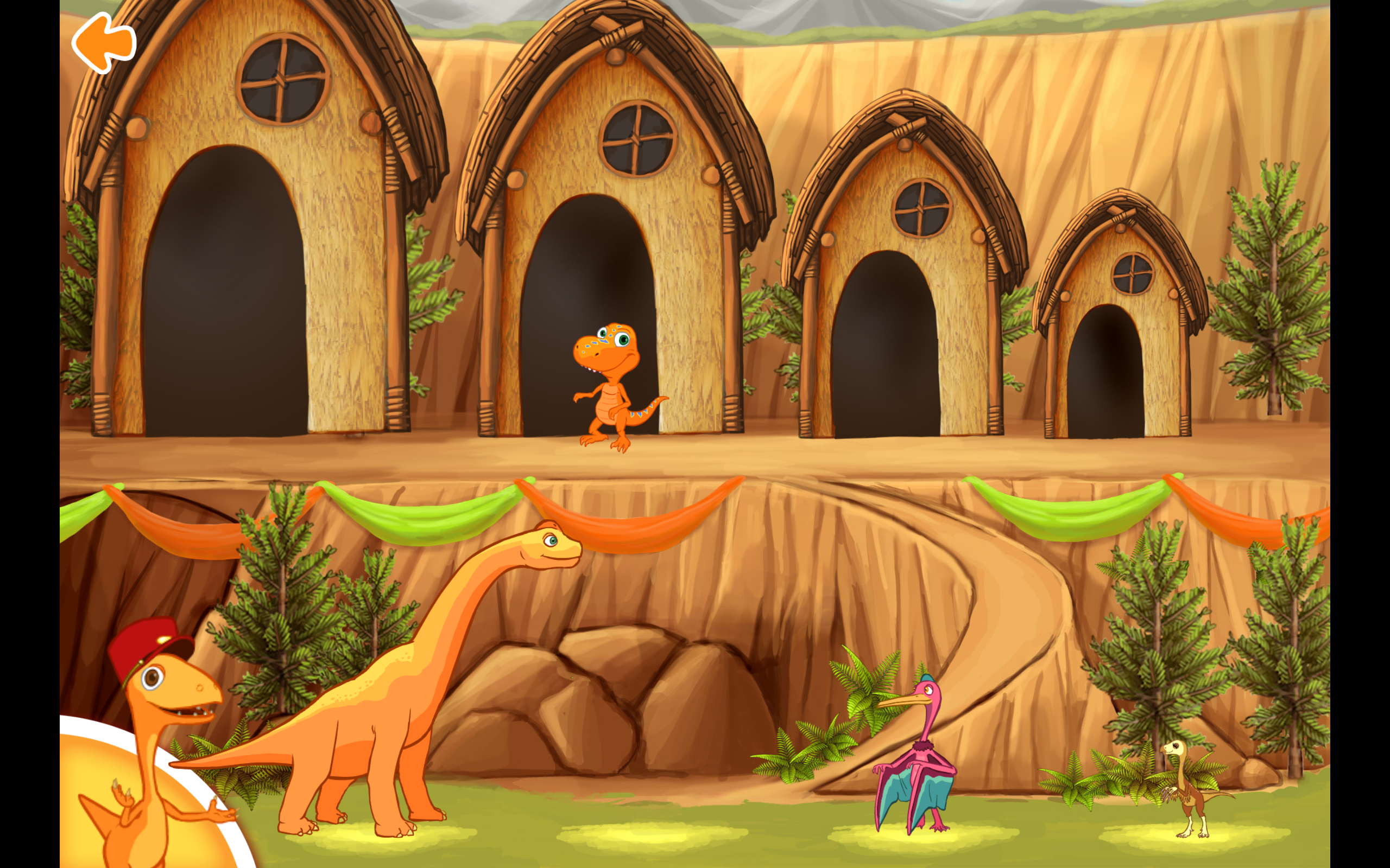 Dinosaur Train Jurassic Junior Game Screenshot